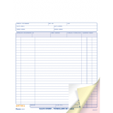 Blueline&reg; Sales Orders 3-part 8-1/2x11" Bilingual