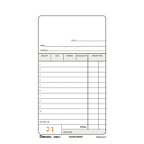 Blueline&reg; Counter Sales Book 2-part 50 sets 3-1/2x6-1/2" English 10/pkg