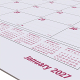 Brownline&reg; Monthly Desk/Wall Calendar Pad Refill 23-1/2x18-1/4" English