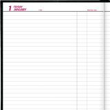 Brownline&reg; Traditional Daily Hard Cover Bound Journal 10"x7-7/8" Black English