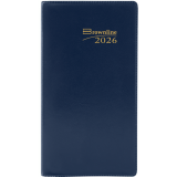 Brownline&reg; Essential Monthly Pocket Planner Soft Cover 6-1/2"x3-1/2" English Assorted Colours