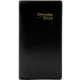 Brownline&reg; Essential Monthly Pocket Planner Soft Cover 6-1/2"x3-1/2" English Assorted Colours