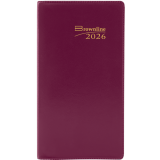 Brownline&reg; Essential Monthly Pocket Planner Soft Cover 6-1/2"x3-1/2" English Assorted Colours