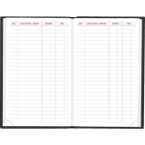 Brownline&reg; Traditional Diary Daily Pocket 4-3/4"x3" English Assorted Colours