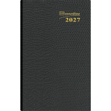 Brownline&reg; Traditional Diary Daily Pocket 4-3/4"x3" English Assorted Colours