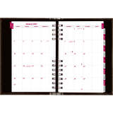 Brownline&reg; CoilPro&trade; Daily Diary 8"x5" English Black