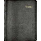 Brownline&reg; Essential Weekly Diary 11"x8-1/2" English Black