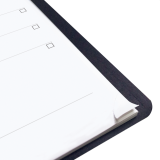 Brownline&reg; Essential Daily Planner 11"x8-1/2" English Black