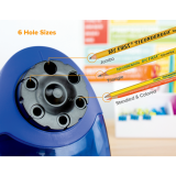 Bostitch&reg; QuietSharp&trade; 6 Pencil Sharpener
