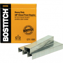 Bostitch&reg; Heavy-Duty Staples 3/8" 1,000/box