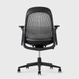 Haworth Breck Office Chair w/GeoStretch Back & Lumbar Support Black