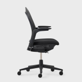 Haworth Breck Office Chair w/GeoStretch Back & Lumbar Support Black