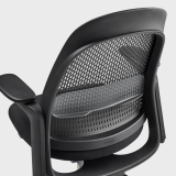 Haworth Breck Office Chair w/GeoStretch Back & Lumbar Support Black
