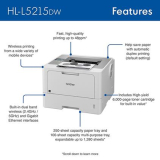 Brother HL-L5215DW Monochrome Laser Printer