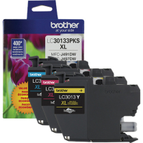 Brother LC3013 High-Yield Colour Ink Cartridges 3/Pkg