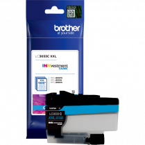 Brother INKvestment Inkjet Cartridge LC3033C XXL Super High Yield Cyan