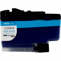 Brother INKvestment Inkjet Cartridge LC3039C XXL Ultra High Yield Cyan