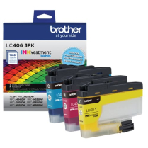 Brother Inkjet Cartridge LC406 3 Colour Pack