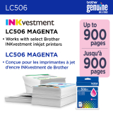 Brother Inkjet Cartridge LC506 Standard Yield Magenta