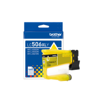 Brother Inkjet Cartridge LC506XL High Yield Yellow