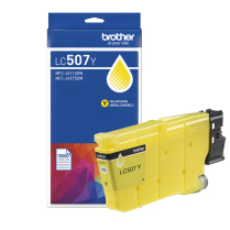 Brother Inkjet Cartridge LC507 Ultra High Yield Yellow