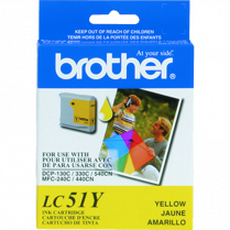 Brother Inkjet Cartridge LC51YS Yellow