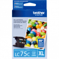 Brother Inkjet Cartridge High Yield LC75CS Cyan