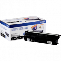 Brother Toner Cartridge High Yield TN433BK Black