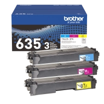 Brother TN637 Ultra High Yield Toner 3/pkg Colour