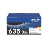 Brother TN637 Ultra High Yield Toner 3/pkg Colour