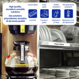 Brother&reg; P-Touch&reg; TZ Tape 1/2" Black on White