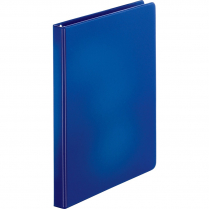 Business Source Round Ring Binder 1/2" Dark Blue