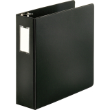 Business Source D-Ring Binder 3" Black