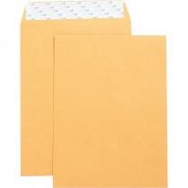 Business Source Self-Adhesive Catalogue Envelopes Kraft 9"x12" 250/box