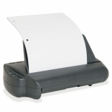 Business Source Electric Adjustable 3-hole Punch
