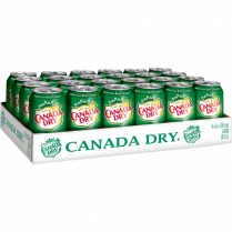 Canada Dry Ginger Ale 355ml 24/case