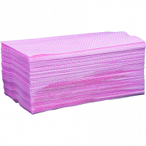 Chix&reg; Disposable Cloth Towels 13-1/2"x24" Pink 100/pkg