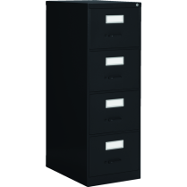 *Lightly Used* Global&reg; Fileworks&reg; 2600 Series Vertical File 4-Drawer Legal Black