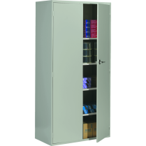 Global&reg; Fileworks&reg; Storage Cabinet 36" x 18" x 72" Grey