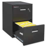 Sentry Fire-Safe 2 Drawer Letter/Legal Cabinet Black
