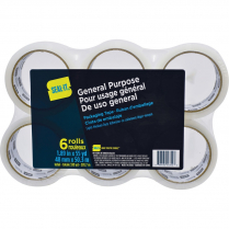 Seal-It General Purpose Packing Tape Clear 48mm x 50m 6/pks