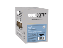 ONECOFFEE Decaf Dark Coffee Pod for Keurig 18/box