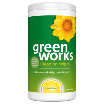 Green Works Cleaning Wipes Lemon 75/pkg