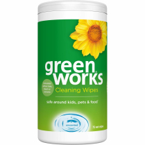 Green Works Cleaning Wipes Unscented 75/pkg