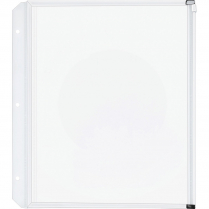 Cardinal&reg; Expanding Zipper Binder Pockets Clear 3/pkg