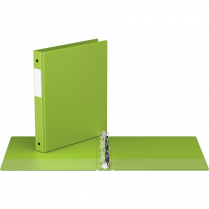 Davis Group&reg; Essential Premium Economy Round Ring Binder 1" Lime Green