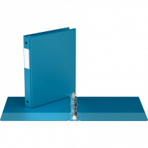 Davis Group&reg; Essential Premium Economy Round Ring Binder 1" Turquoise