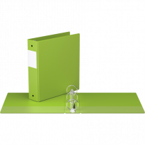 Davis Group&reg; Essential Premium Economy Round Ring Binder 2" Lime Green