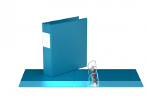 Davis Group&reg; Essential Premium Economy Round Ring Binder 2" Turquoise