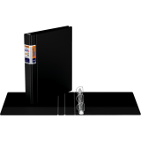 Davis Group Deluxe QuickFit&reg; Heavy Duty D-Ring Binder 1" Black